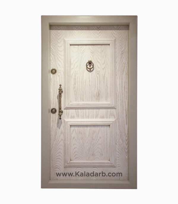 درب سفید دو قاب