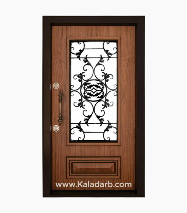 درب ضد سرقت شیشه دار